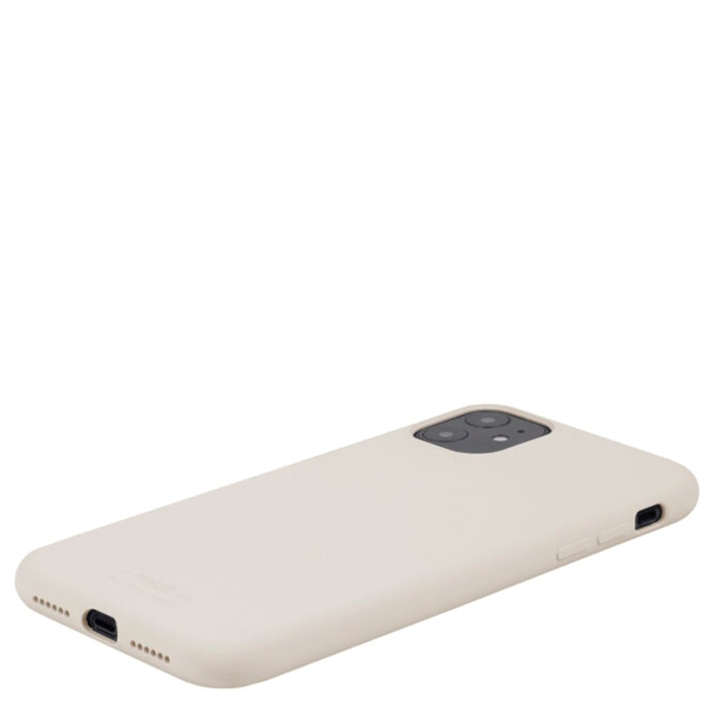 Holdit iPhone 11 Soft Touch Silikone Cover - Light Beige