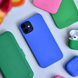 Holdit iPhone 12 / 12 Pro Soft Touch Silikondeksel - Himmelblå