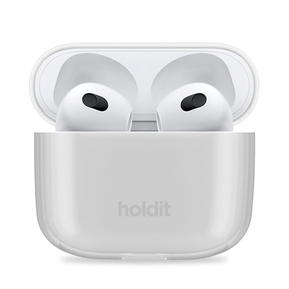 Holdit Apple AirPods (3. generasjon) Seethru-deksel - hvit