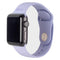 Apple Watch (38/40/SE/41/42 mm) Holdit silikonklokkerem - lavendel
