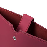 Holdit Leather MacBook / Laptop 14"-omslag (32,5 x 22,7 x 2 cm) - Red Velvet