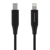Deltaco USB-C til Lightning Kabel - 18W / 2m - Sort
