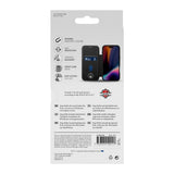 iPhone 17 Pro X2O Mag Wallet Flip Case m. Indbygget Kortholder - Sort