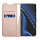 Samsung Galaxy S26 X2O Classic Wallet Flip Cover m. Kortholder & Ståfunktion - Rose Gold
