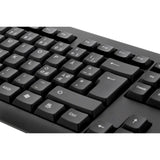 Deltaco kablet tastatur m. Nordic Layout - Svart
