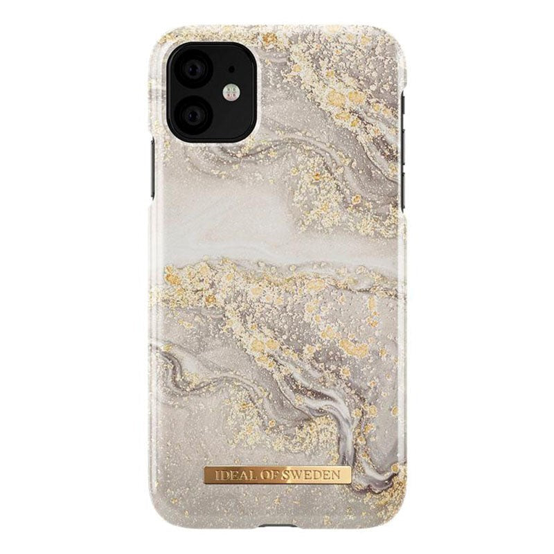 iDeal Of Sweden iPhone 11 motedeksel Sparkle Greige Marble