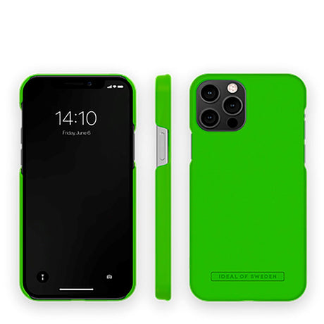 iPhone 12 / 12 Pro Ideal Of Sweden Fashion Deksel Sømløs - Hyper Lime