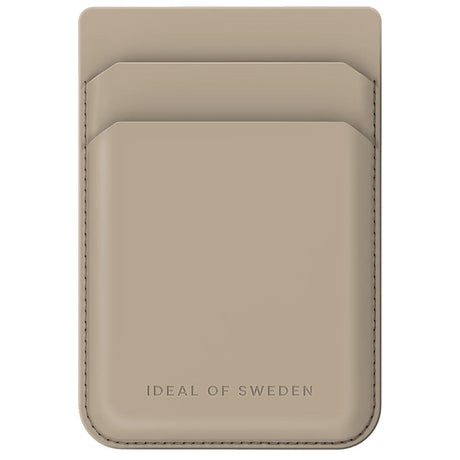 iDeal Of Sweden magnetisk kortholder - MagSafe-kompatibel - Beige