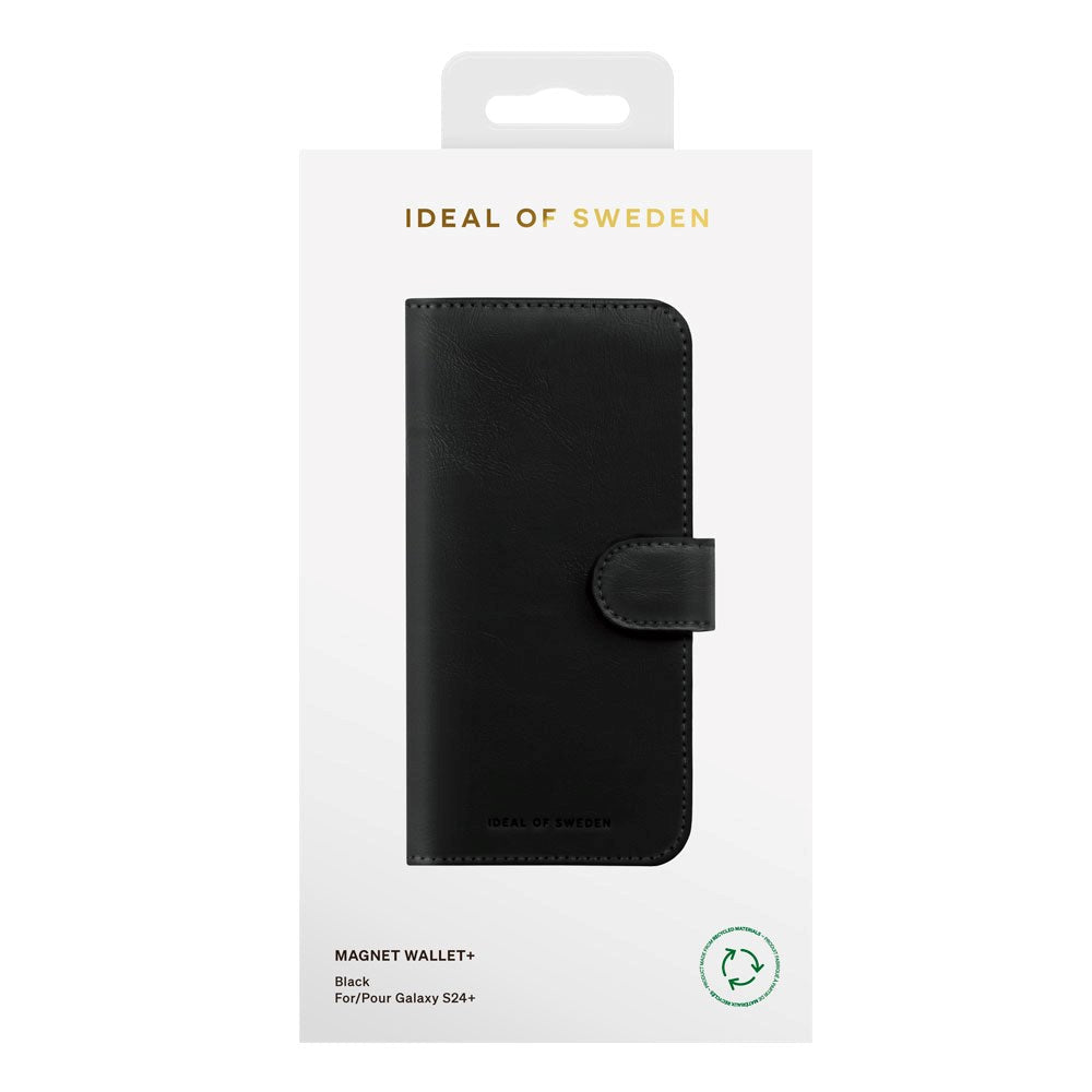 iDeal Of Sweden Samsung Galaxy S24+ (Plus) Magnet Wallet+ Flip Deksel - Svart