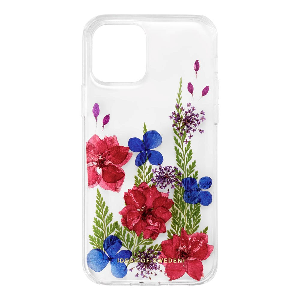 iPhone 12 / 12 Pro iDeal Of Sweden Clear Case - Autumn Bloom