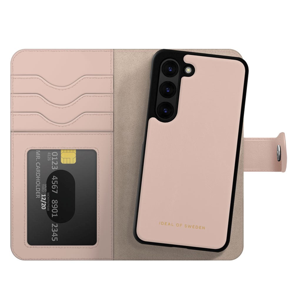 iDeal Of Sweden Samsung Galaxy S23 Magnet Wallet+ Flip Deksel - Rosa