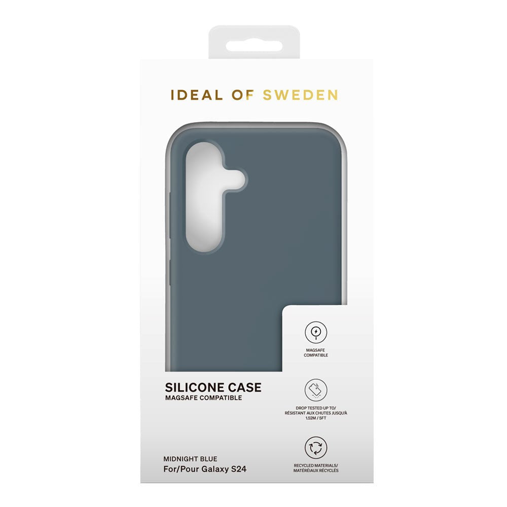 Samsung Galaxy S24 / S25 iDeal Of Sweden silikonetui - MagSafe-kompatibelt - Midnight Blue