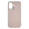 Nudient iPhone 16 Base Silikondeksel - Stone Beige
