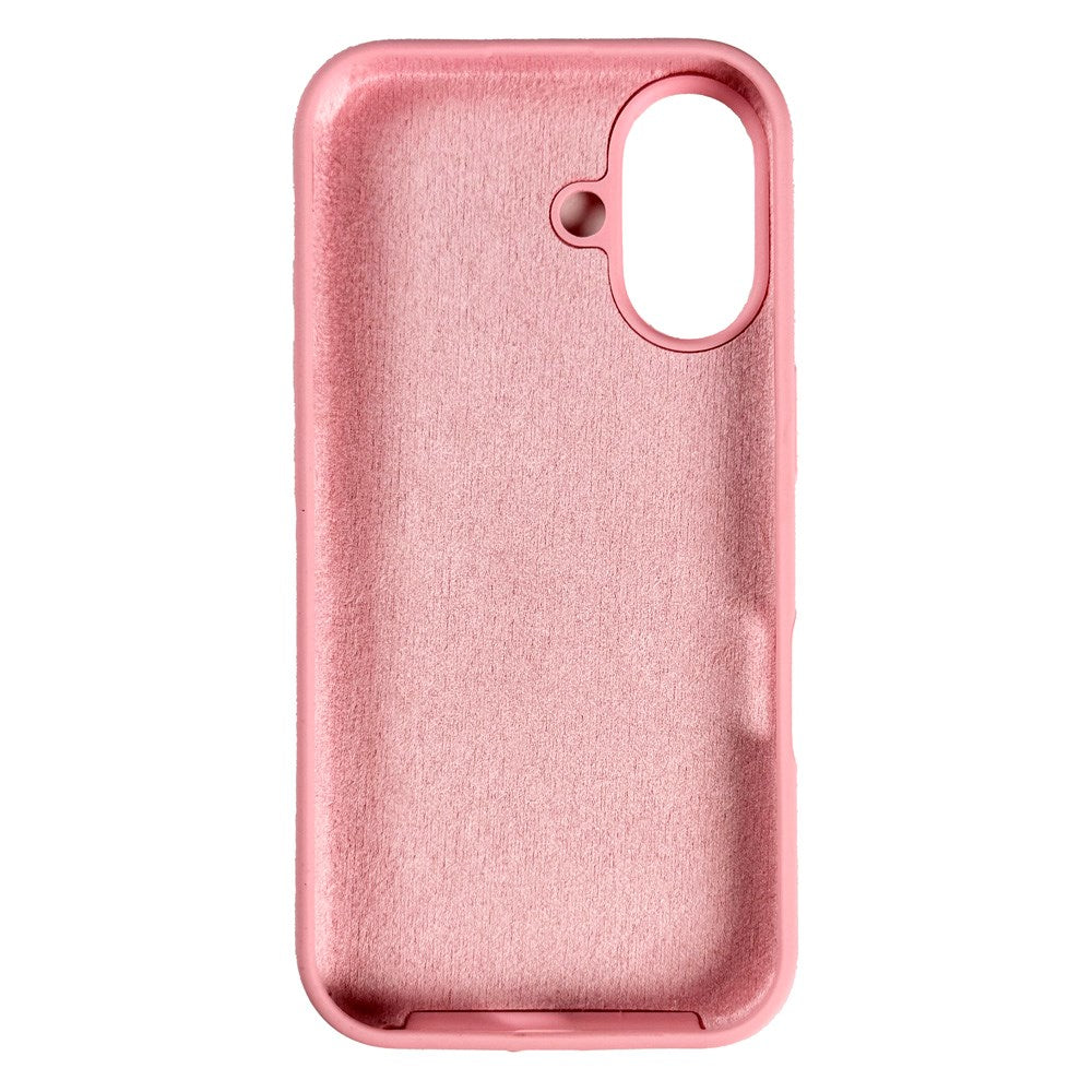 Nudient iPhone 16 Base Silikondeksel - Baby Rosa