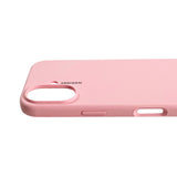 Nudient iPhone 16 Base Silikondeksel - Baby Rosa