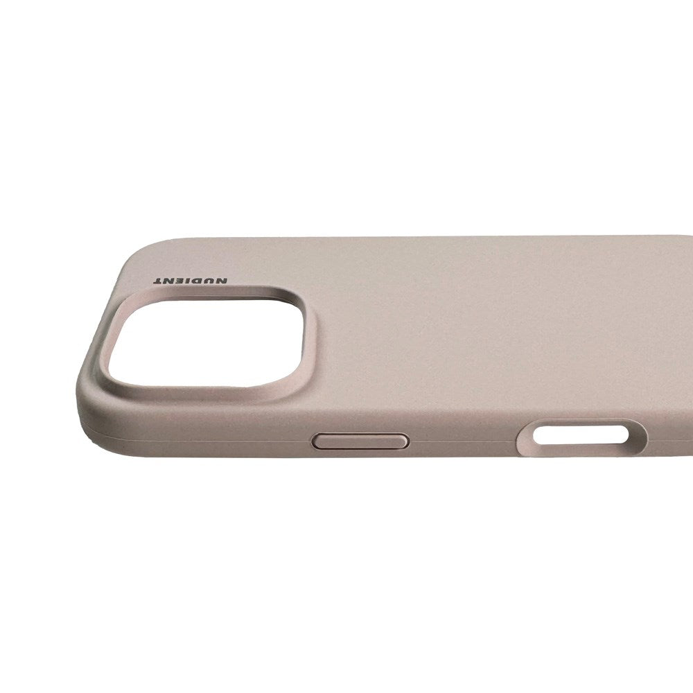 Nudient iPhone 16 Pro Base Silikondeksel - Stone Beige