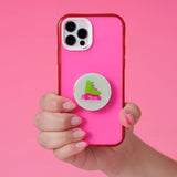 Nudient Sticker Mobile Grip - Barbie på hjul