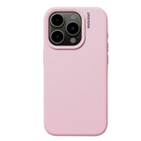 Nudient iPhone 15 Pro Base Silikondeksel - Baby Rosa