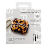 iDeal of Sweden AirPods Pro (1. &amp; 2. Gen.) Clear Case m. Karabinhage - Skilpadde