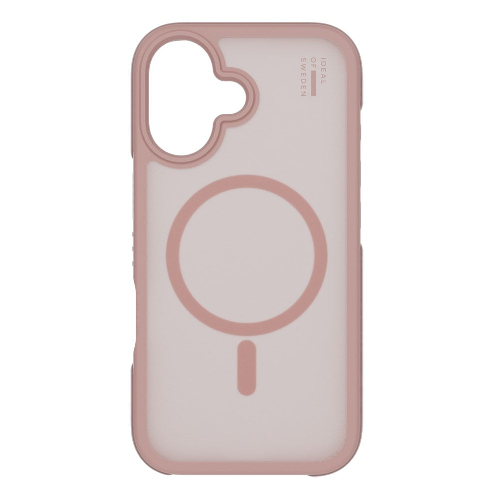 iPhone 16 iDeal Of Sweden Ideal Bumper Deksel - MagSafe-kompatibel - Blush Pink