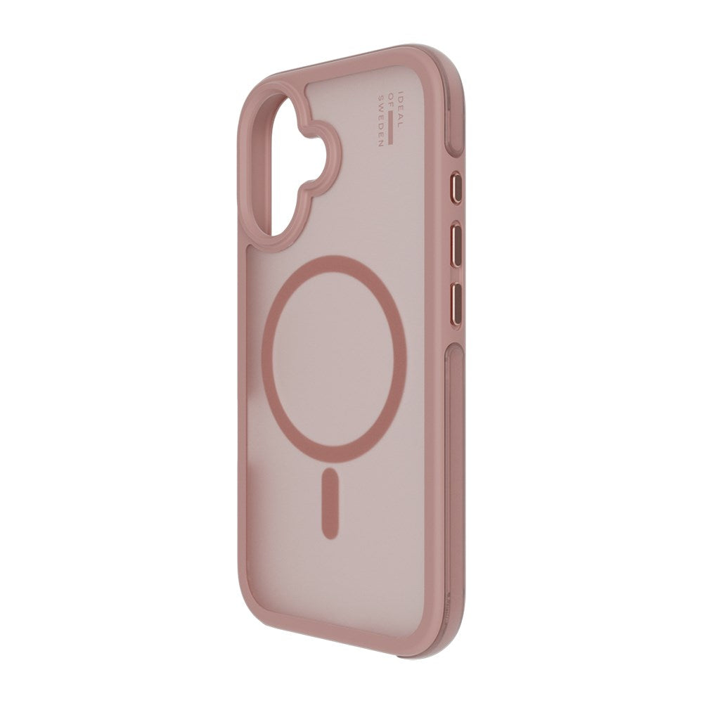 iPhone 16 iDeal Of Sweden Ideal Bumper Deksel - MagSafe-kompatibel - Blush Pink