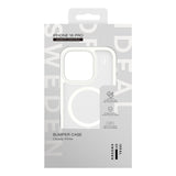iPhone 16 Pro iDeal Of Sweden Ideal Bumper Case - MagSafe-kompatibel - Cloudy White