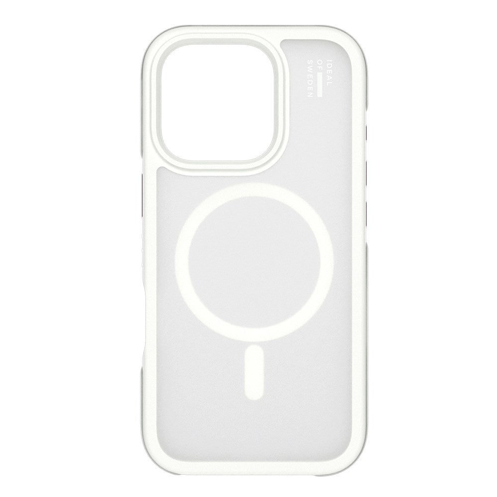 iPhone 16 Pro iDeal Of Sweden Ideal Bumper Case - MagSafe-kompatibel - Cloudy White