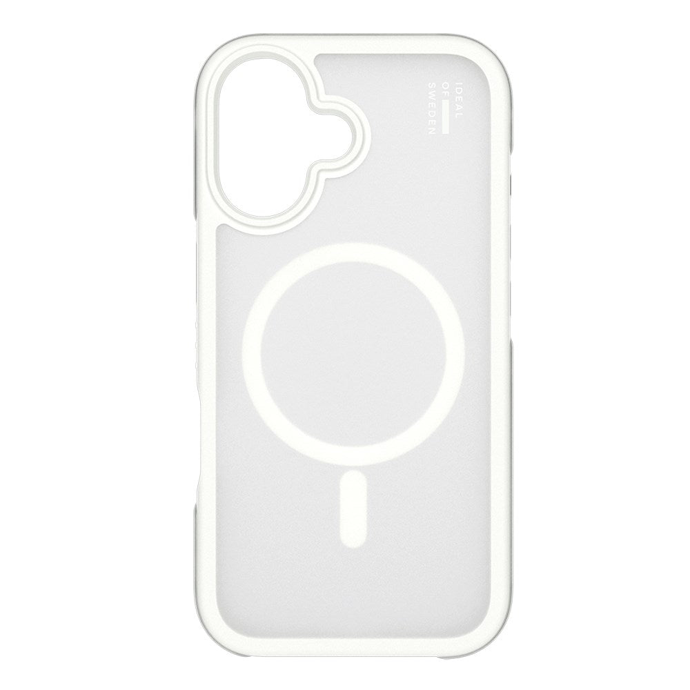 iPhone 16 Plus iDeal Of Sweden Ideal Bumper Case - MagSafe-kompatibel - Cloudy White