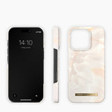iPhone 16 Pro iDeal Of Sweden Fashion Case - MagSafe-kompatibel - Rose Pearl Marble