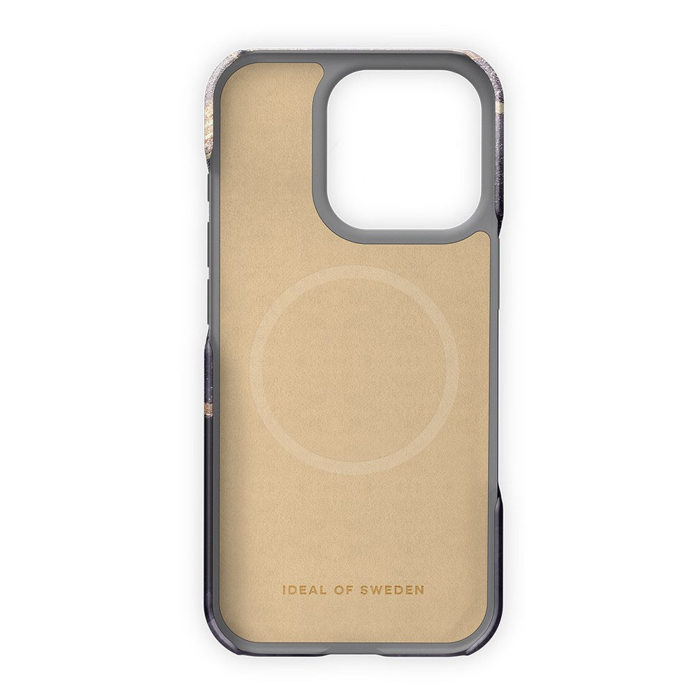 iPhone 16 Pro iDeal Of Sweden Fashion Case - MagSafe-kompatibel - Golden Twilight Marble