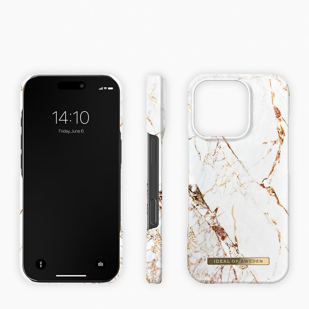 iPhone 16 Pro iDeal Of Sweden Fashion Case - MagSafe-kompatibel - Carrara Gold