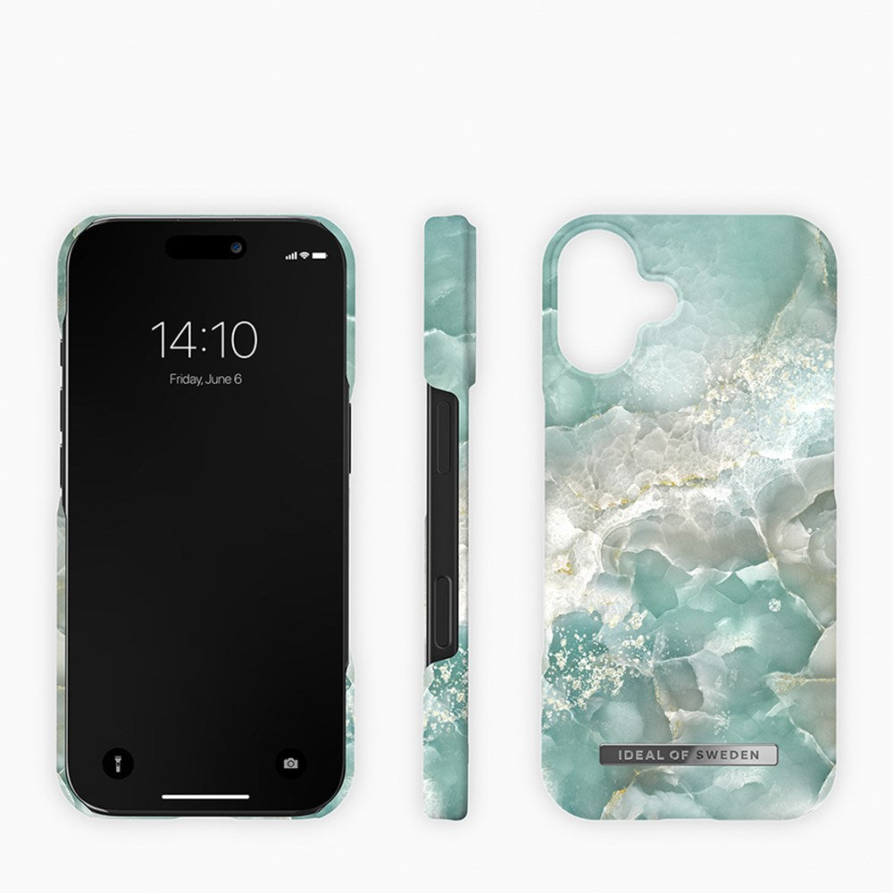 iPhone 16 Plus iDeal Of Sweden Fashion Case - MagSafe-kompatibel - Azura Marble