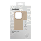 iPhone 16 Pro iDeal Of Sweden silikondeksel - MagSafe-kompatibel - Beige
