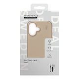 iPhone 16 Plus iDeal Of Sweden silikonetui - MagSafe-kompatibelt - Beige
