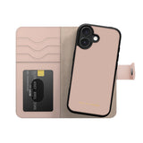 iDeal Of Sweden iPhone 16 Plus Magnet Wallet+ Flip Deksel - Rosa