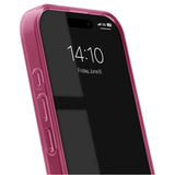iPhone 16 iDeal Of Sweden Clear Cover - MagSafe Kompatibel - Cherry Crush