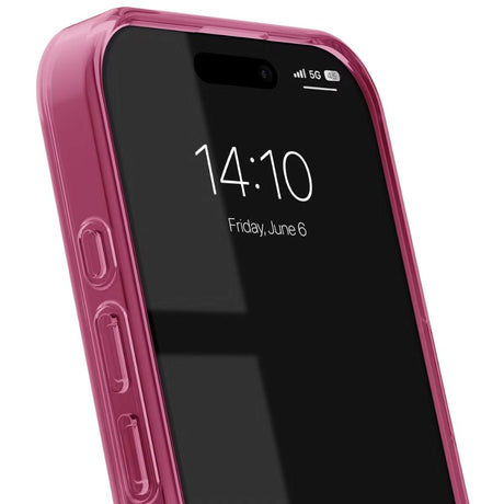 iPhone 16 Pro iDeal Of Sweden Clear Cover - MagSafe Kompatibel - Cherry Crush