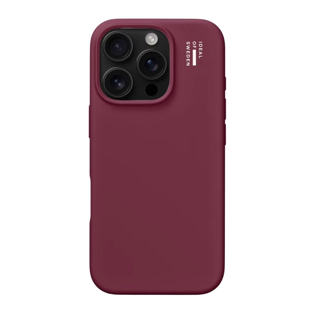 iPhone 16 Pro iDeal Of Sweden Silikone Cover - MagSafe Kompatibelt - Fine Wine
