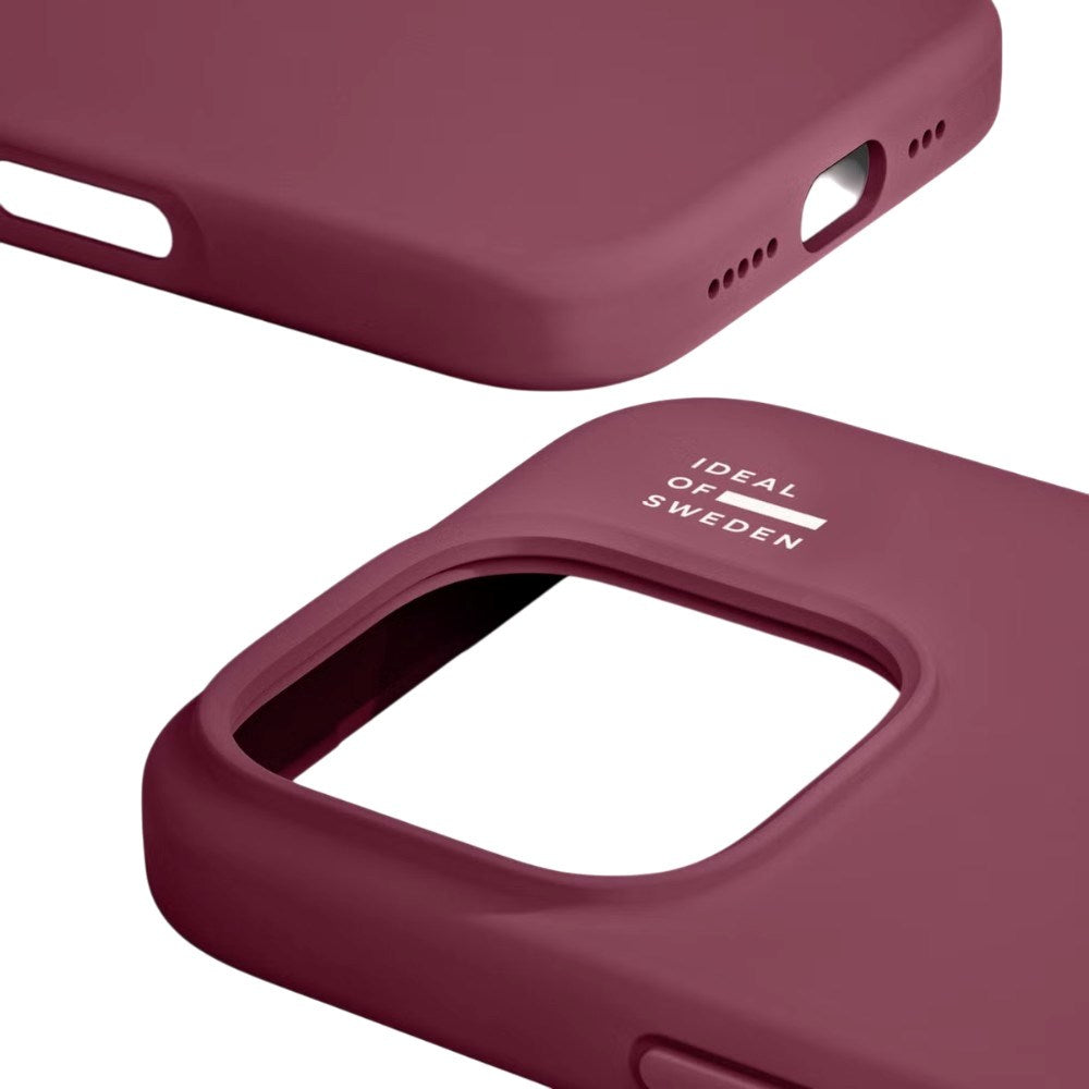 iPhone 16 Pro iDeal Of Sweden Silikone Cover - MagSafe Kompatibelt - Fine Wine