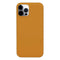 Nudient Thin Case V3 iPhone 12 / 12 Pro Deksel - Saffron Gul