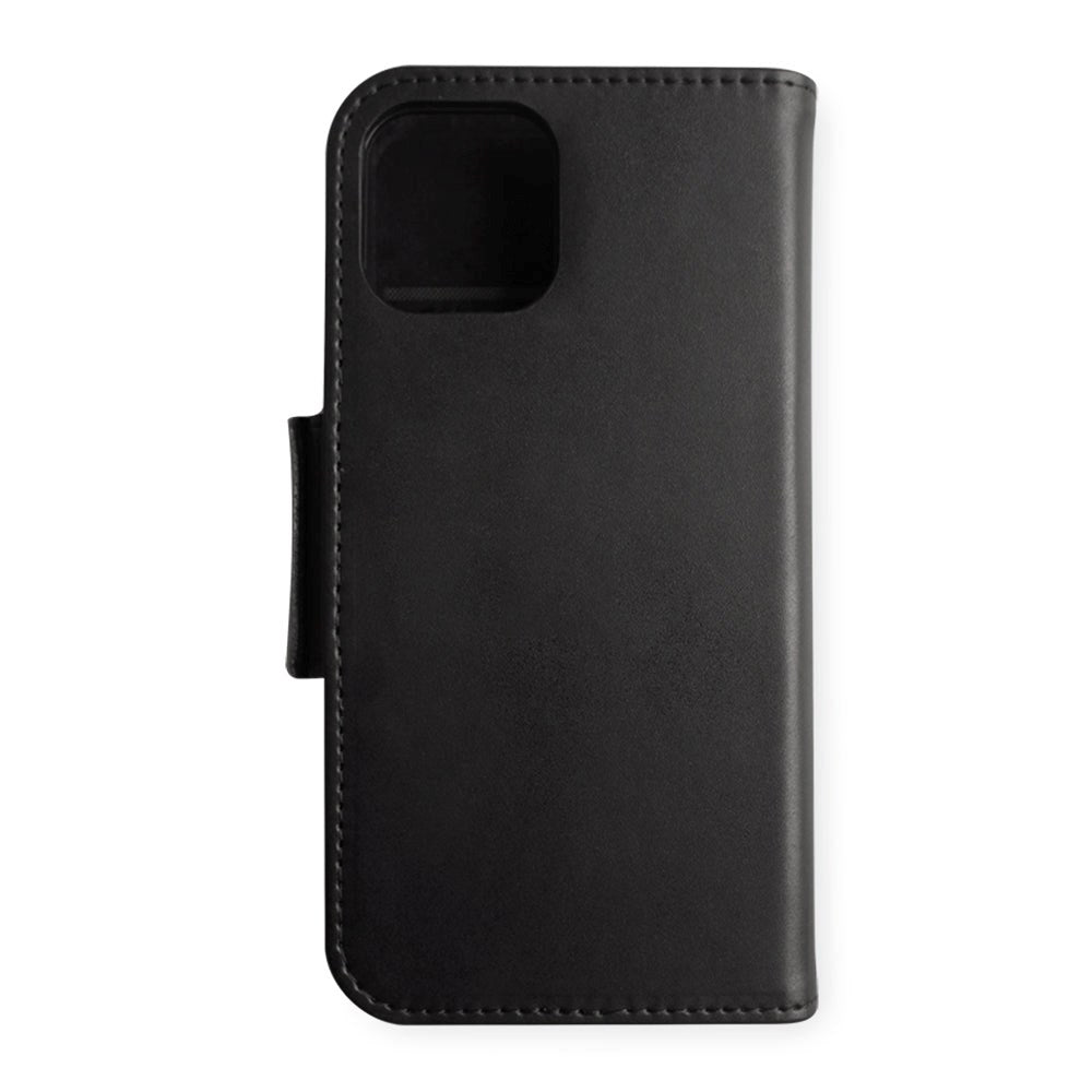 iPhone 12 / 12 Pro Key Nordfjord Slim Wallet Skinndeksel m. Lommebok - Svart