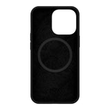 iPhone 13 Pro Key Magnetisk Silikone Bagside Cover - Antibakteriel - Sort