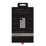 iPhone 13 Pro Key Magnetisk Silikone Bagside Cover - Antibakteriel - Sort