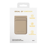 iDeal Of Sweden Stick-On-kortholder - Universal - Beige 