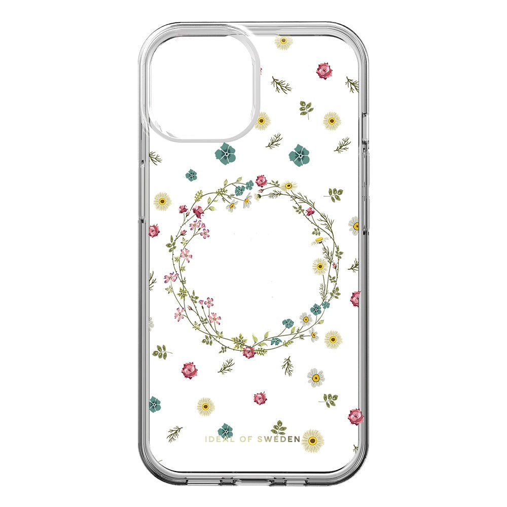 iPhone 15 iDeal Of Sweden gjennomsiktig deksel - Petite Floral