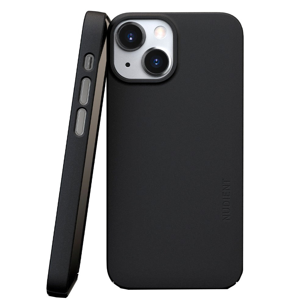 Nudient Thin Case V3 iPhone 13 Mini Bakdeksel - Blekk Svart