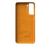 Nudient Thin Case V3 Samsung Galaxy S21+ (Plus) Bakdeksel - Saffron Gul