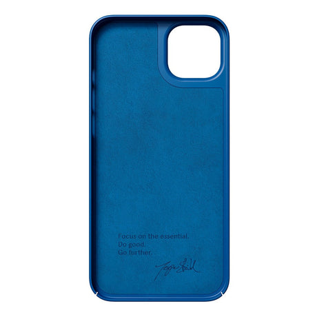 Nudient Thin Case iPhone 14 Plus Bakdeksel - Blueprint Blue