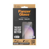 Samsung Galaxy S24+ (Plus) PanzerGlass Ultra Wide Fit Re:fresh Beskyttende glass m. EasyAligner - Diamantstyrke - Gjennomsiktig