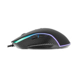White Shark GARETH Gaming Mus 6.400dpi m. Lys - Sort